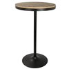 Lumisource Dakota Adjustable Bar / Dinette Table in Black BT-DAK BK